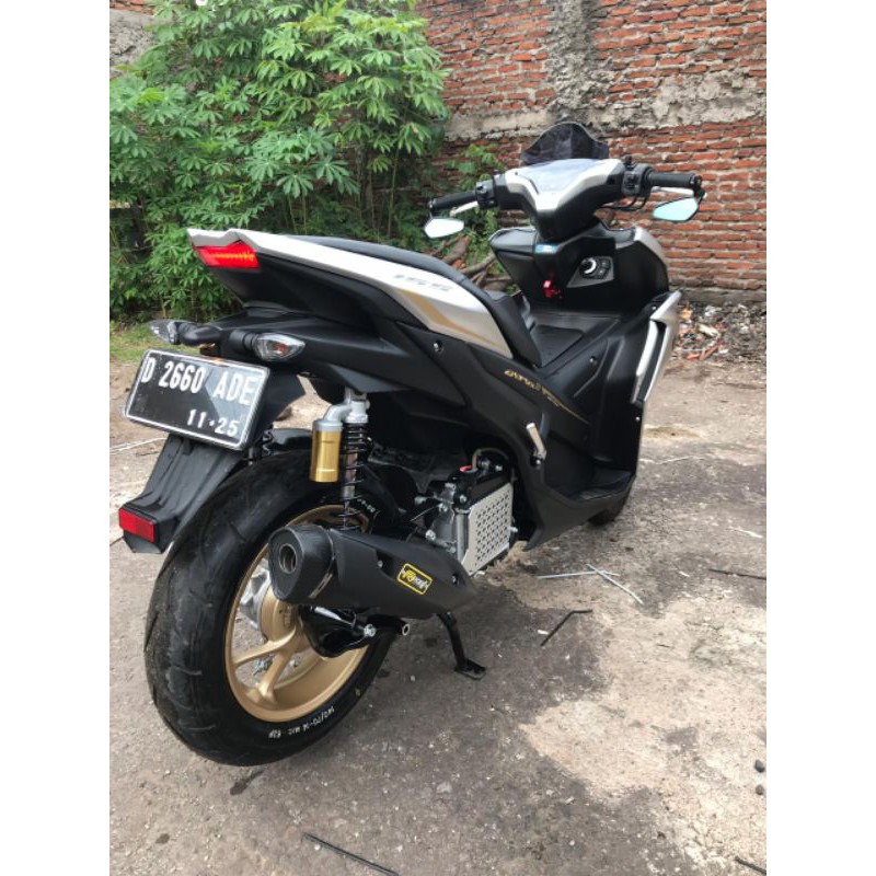 Knalpot Standart Racing Rob1 Aerox New Conected 2020 Trioval Db Killer