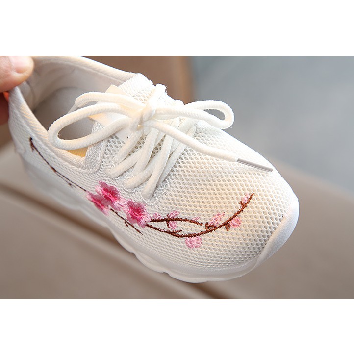 SEPATU LED MOTIF BUNGA CUTE ANAK / SEPATU LED ANAK / SEPATU ANAK GIRL HZK17