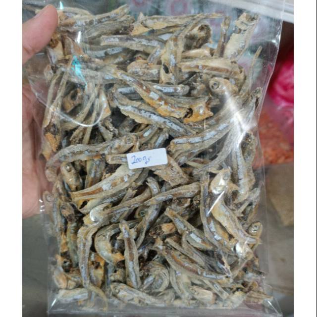 

(200g) Ikan Teri Besar / Ikan Teri Kasar / Ikan Teri Lokal / Ikan Teri Pulau / Teri Kalimantan / Teri Jengki