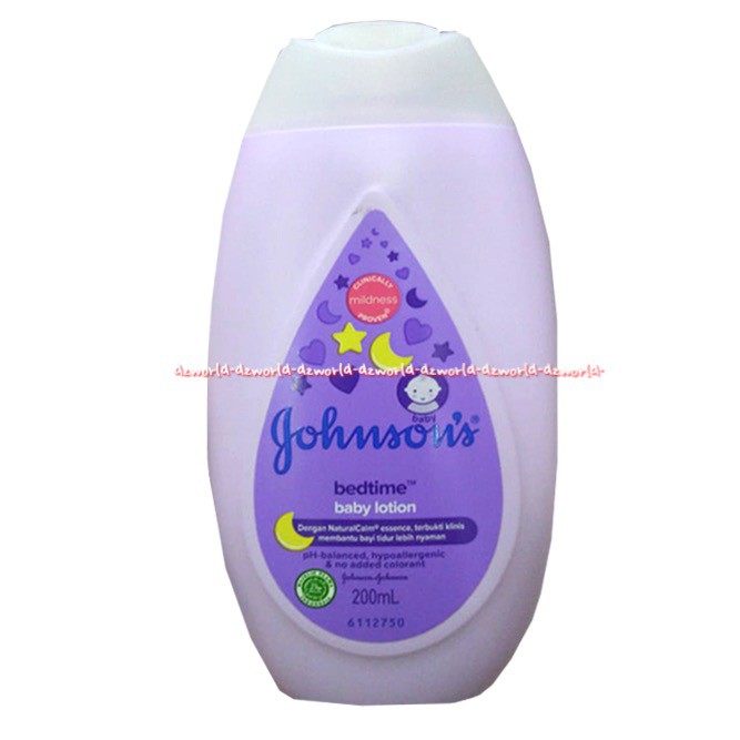 Johnsons Baby Bedtime 200ml Lotion Yang Dapat Membantu Bayi Tidur Nyeyak Jhonson Johnsons Jonson