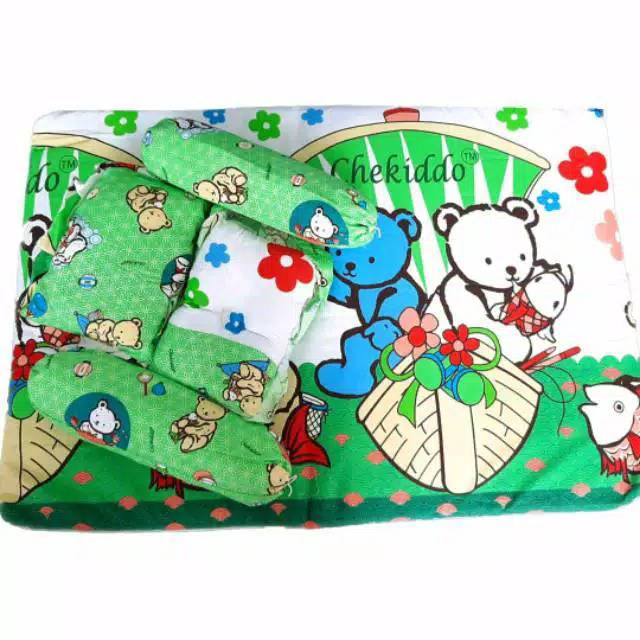 KASUR BAYI SET CHEKIDDO BESAR-KASUR BAYI CHEKIDDO-MATRAS BAYI SWT CHEKIDDO BESAR-KASUR BAYI MURAH