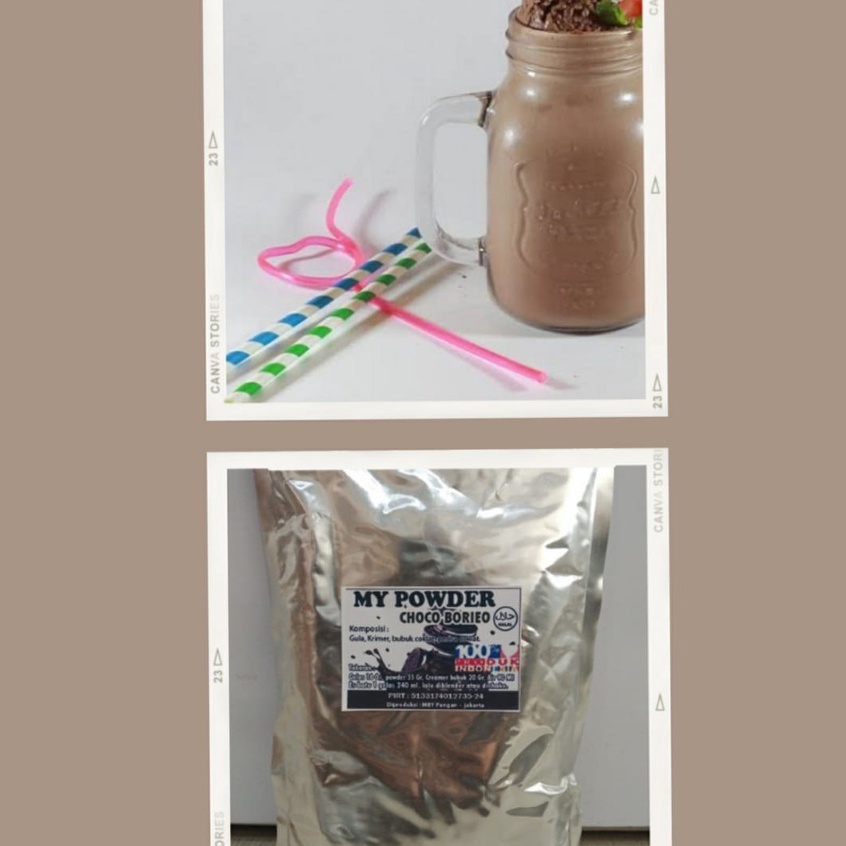 

Bubuk Minuman My Powder Rasa Choco Borieo 1kg