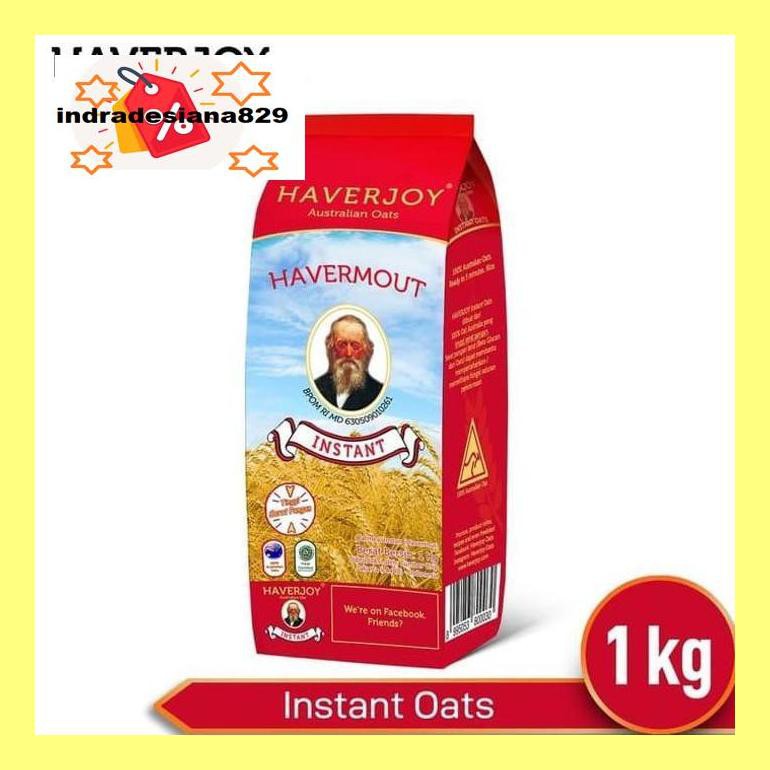 

Sf504Nind Haverjoy Havermout Instan Oatmeal 1000Gr Ind504Sm