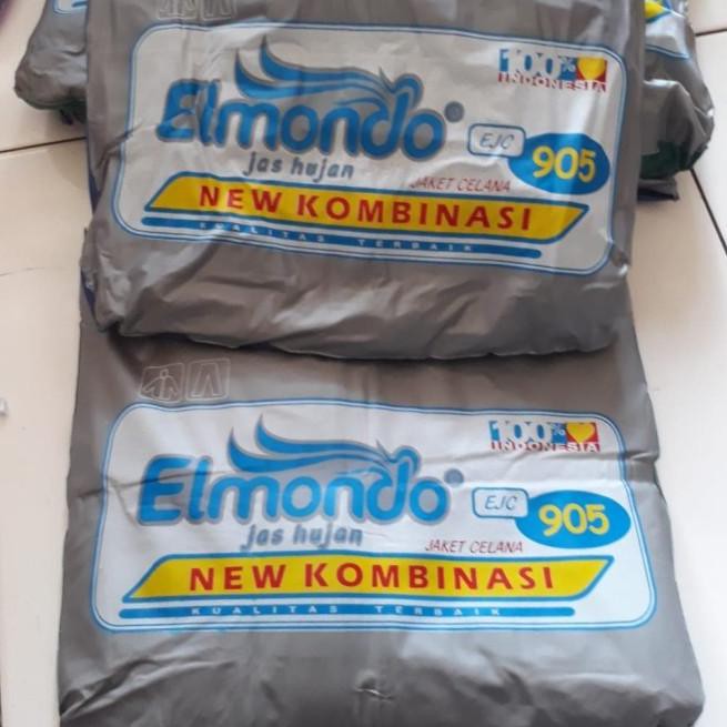 Jaz Hujan ujan Pria Dewasa Setelan Baju Celana Elmondo O81A