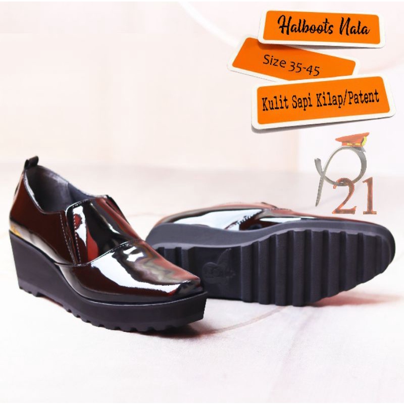 hb nala/ hb p21/ sepatu p21/ sepatu polwan /sepatu dinas polwan