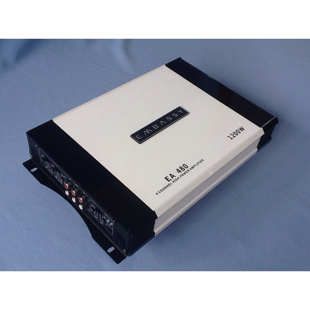 Power Amplifier Mobil Merk Embassy 4Ch EA-480