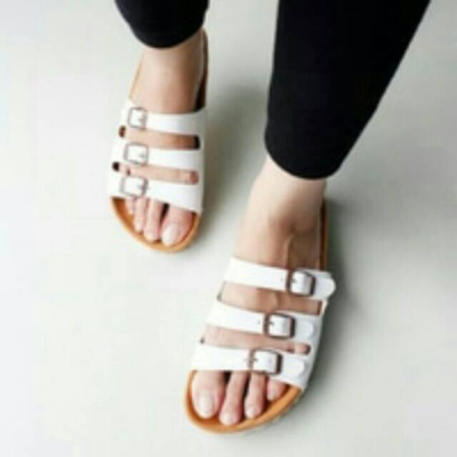 SANDAL STRIP 3 WHITE