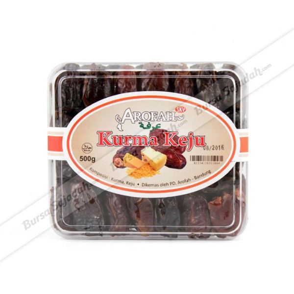Buah Kurma Isi Keju Murah Kemasan Toples Plastik