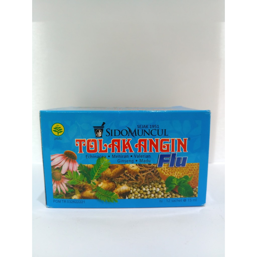 

Tolak Angin Flu Box isi 12 sachet @15ml [HERBAL SURYA]