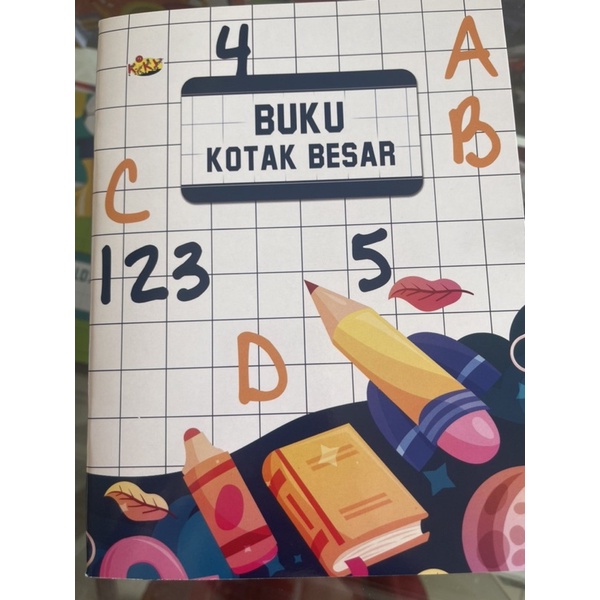 

BUKU KOTAK BESAR KIKY 38 LEMBAR ( HARGA 1 pcs BUKU )
