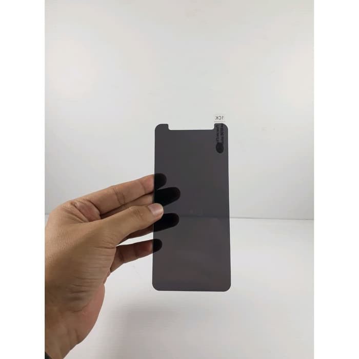 TEMPERED GLASS SPY PRIVACY LENOVO K5 PLAY ANTI GORES KACA HITAM