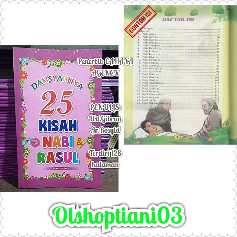 Dahsyatnya 25 kisah Nabi dan Rasul