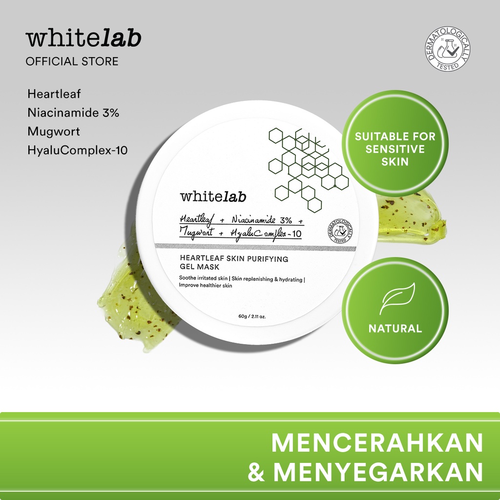 Whitelab Heartleaf Skin Purifying Gel Mask