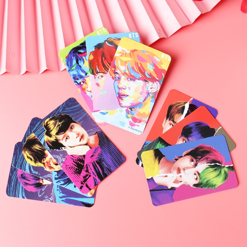 7pcs / Set Kartu Lomo Foto Kpop Bts MTPR Album Weverse Jungkook V Jimin Bt Toploader
