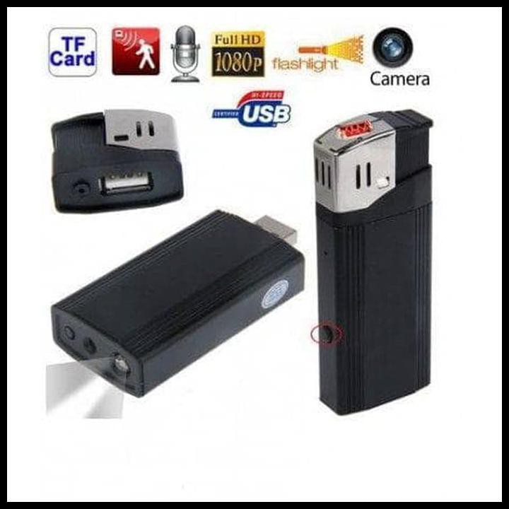CUCI GUDANG Spy Camera Cam Korek Api Spycam Hidden Kamera Pengintai Lighter V18 HEMAT