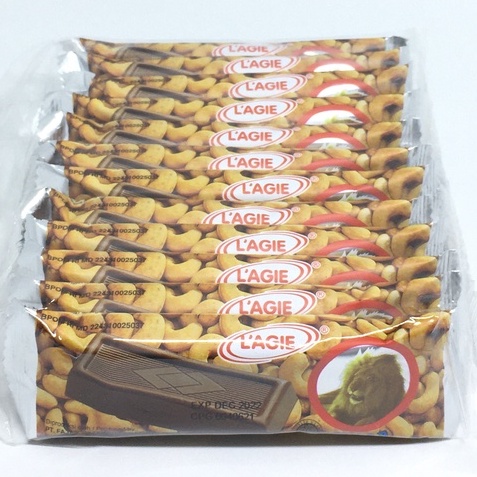 

Lagie Singa Cokelat Mete 1 Pack isi 12 pcs