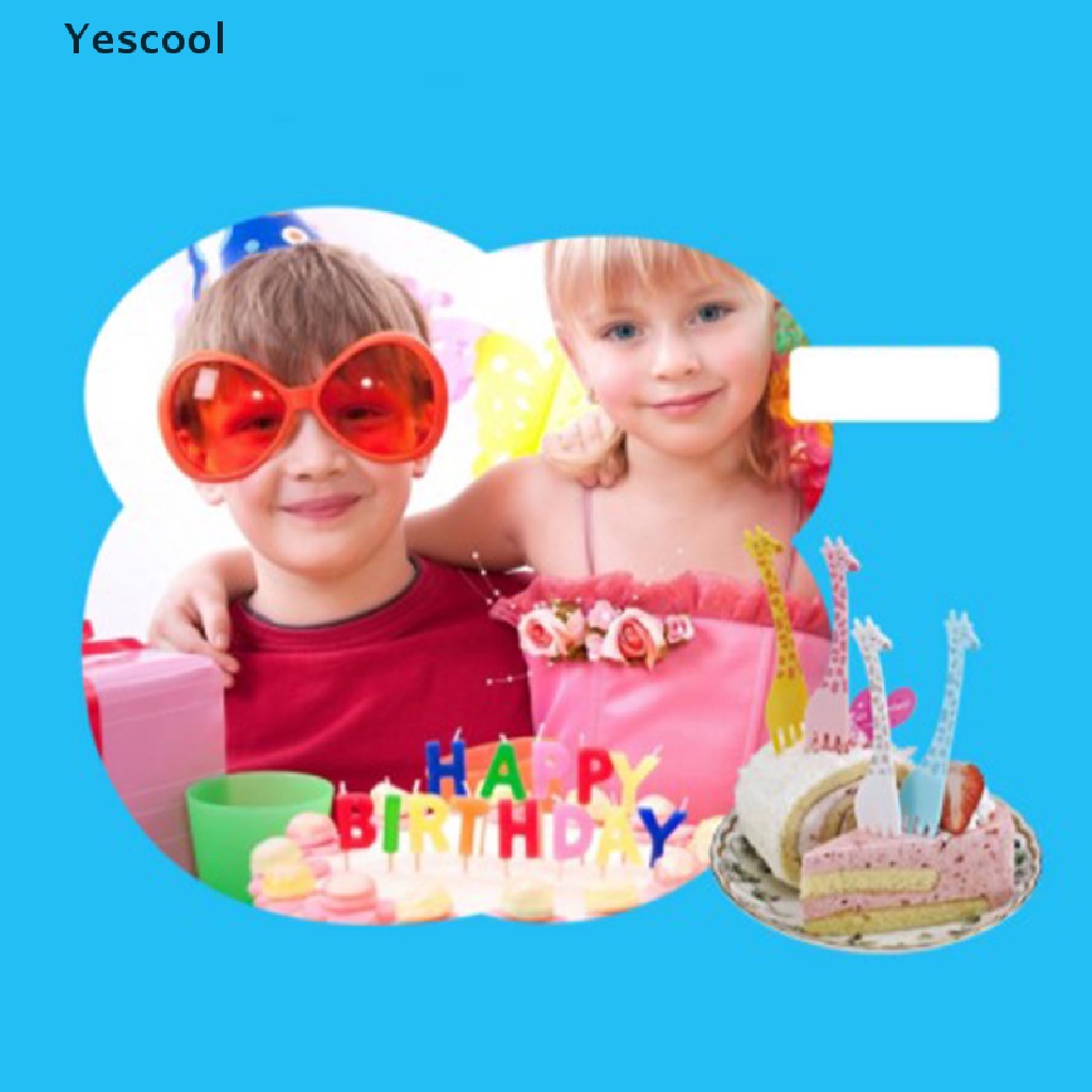 Yescool 12pcs / set Tusuk Gigi Bentuk Jerapah Kartun Untuk Buah / Snack