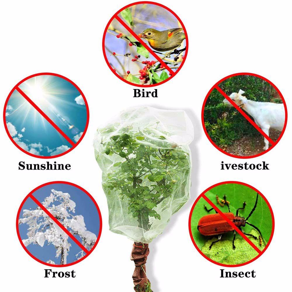 [Elegan] Jaring Pelindung Tanaman Reusable Anti-Bird Pest Control Bug Net Perlindungan Sayuran Mesh Penghalang Burung Serangga