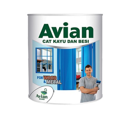 Cat Kayu &amp; Besi AVIAN  1 Kg