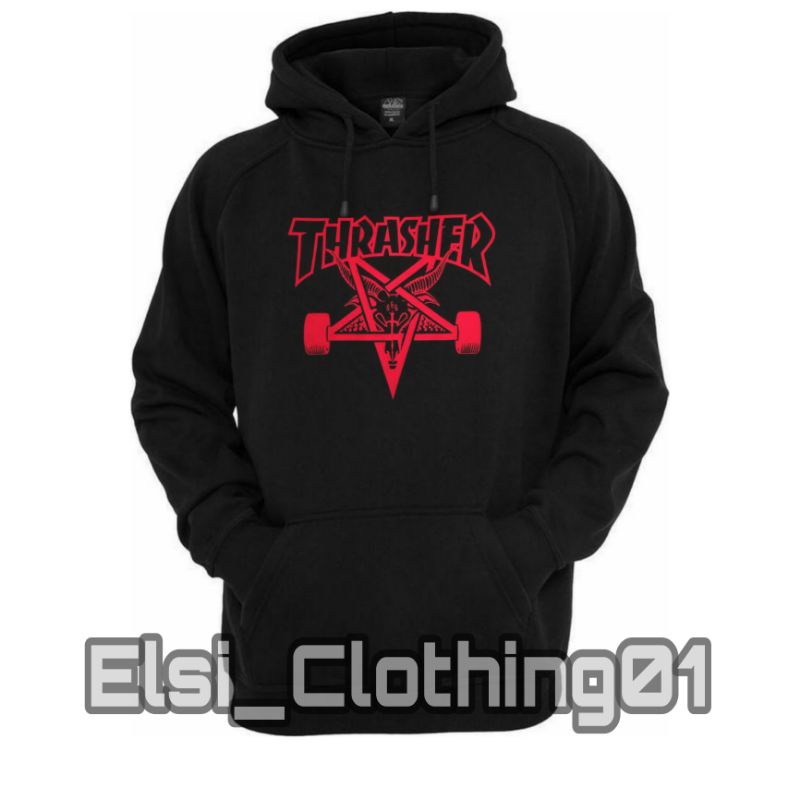 Hoodie Jaket Sweater "THRASHER " Pria Terlaris Premium Original