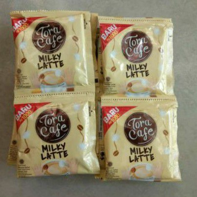 

TORACAFE MILKY LATTE 1 RENCENG 10 SACHET PCS - TORA CAFE KOPI KRIMER 1 RENCENG
