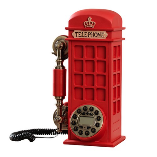 Telepon Kabel  Home Decor London Telephone Cabel Dekorasi Rumah CCO13