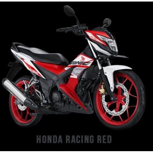 Striping Stiker Motor Honda Sonic 150r 2017 Putih Merah Shopee