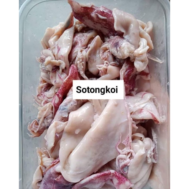 

Cencalok cumi/Cincalok cumi/Cumi asin basah/Sokon Koi/Cumi Fermentasi 1kg