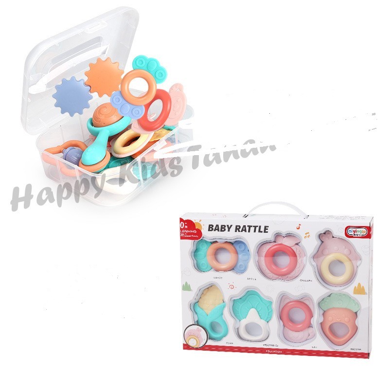 GIGITAN BAYI TEETHER / MAINAN ANAK 0-6BULAN / STIMULASI PERTUMBUHAN GIGI BAYI  / GIGITAN BAYi