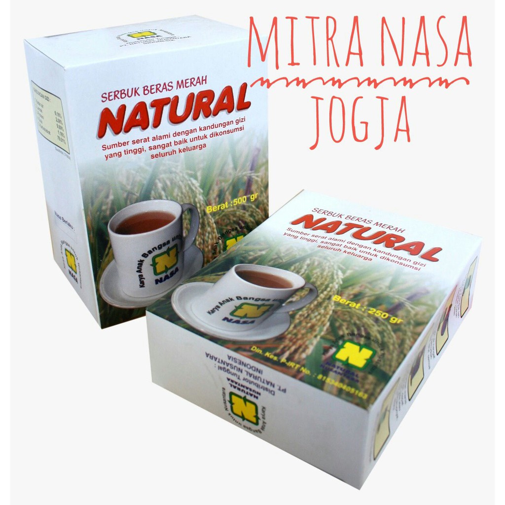 

Serbuk Beras Merah Natural Mitra Nasa Jogja