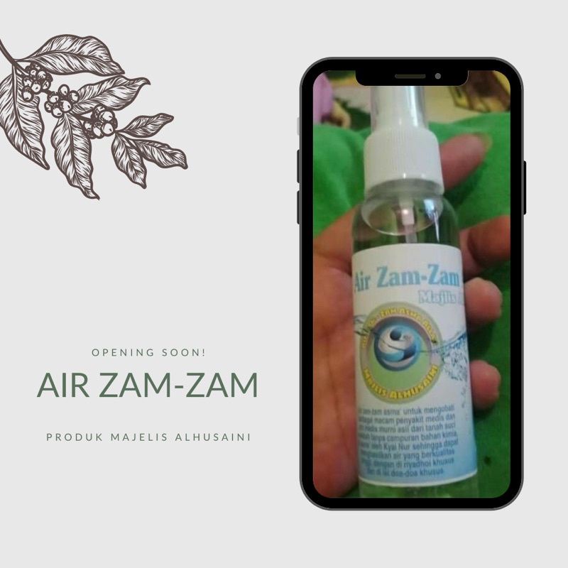 

Air Zam Zam Al husaini Pengobatan ghaib maupun Medis manjur