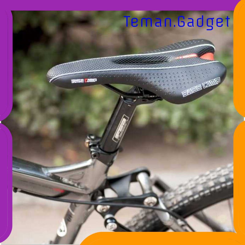 TG-IB445 Basecamp Jok Sadel Sepeda Kulit Soft Pad - BC-651