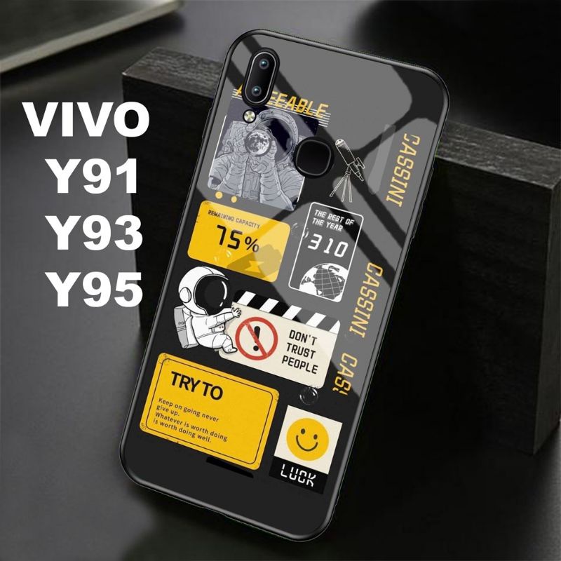 (G95)GC Case VIVO Y91//Y93//Y95//Motif Terbaru Casing Glossy