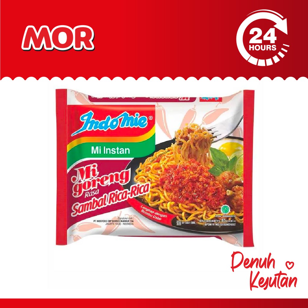 

INDOMIE Mi Goreng Sambal RIca Rica 85 gr