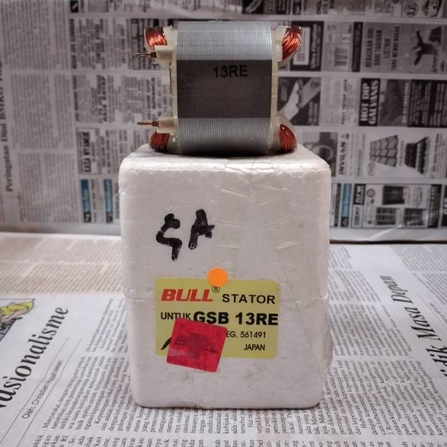 BULL STATOR GSB13RE GSB 13RE RUMAH ARMATURE FIELD FOR MESIN BOR TEMBOK BOSCH 13mm