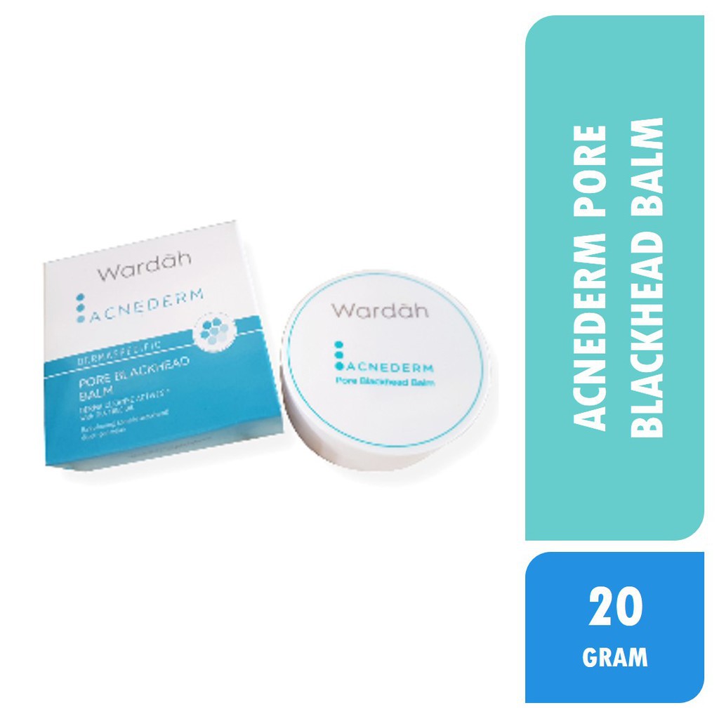 Wardah Acnederm Pore Blackhead Balm 20g