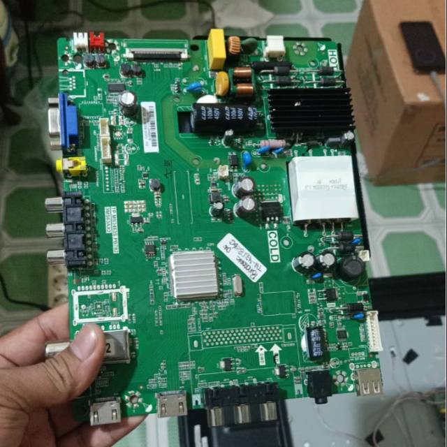 TH-43D306G - Mb - Mainboard - Motherboard - Mobo - Micom - Modul - Mesin Tv LED Panasonic TH-43D306G
