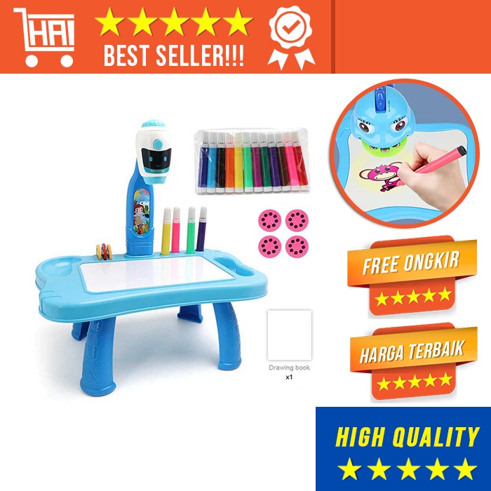

[100% ORIGINAL] CHILDREN LED PROJECTOR ART DRAWING TABLE TOYS KIDS PAINTING BOARD MEJA LUKIS ANAK LED PROYEKTOR MEJA BERMAIN EDUKASI PELAJARAN MENGGAMBAR ANAK-ANAK BELAJAR GAMBAR MELUKIS MELATIH KREASI ANAK