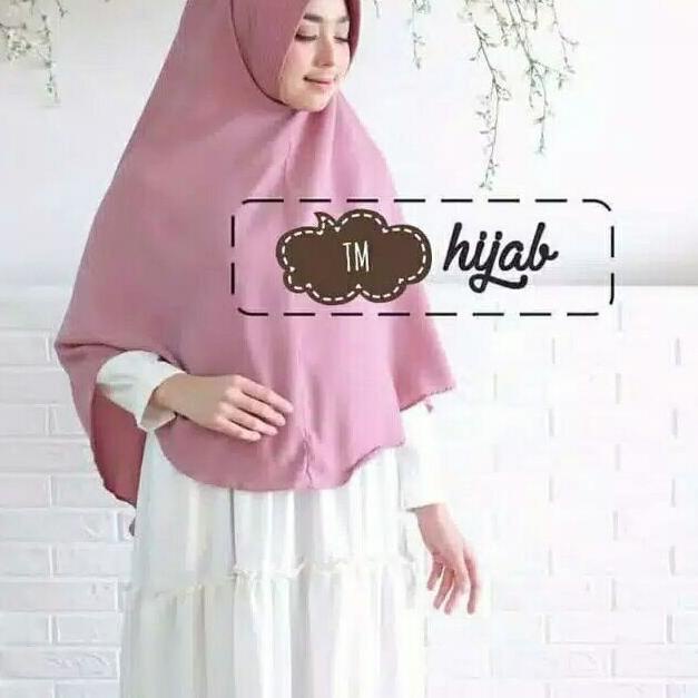 ➫ Kerudung Instan/Jilbab Bergo Mayam SIMPLE PAD JUMBO L (TANPA TALI) ✳