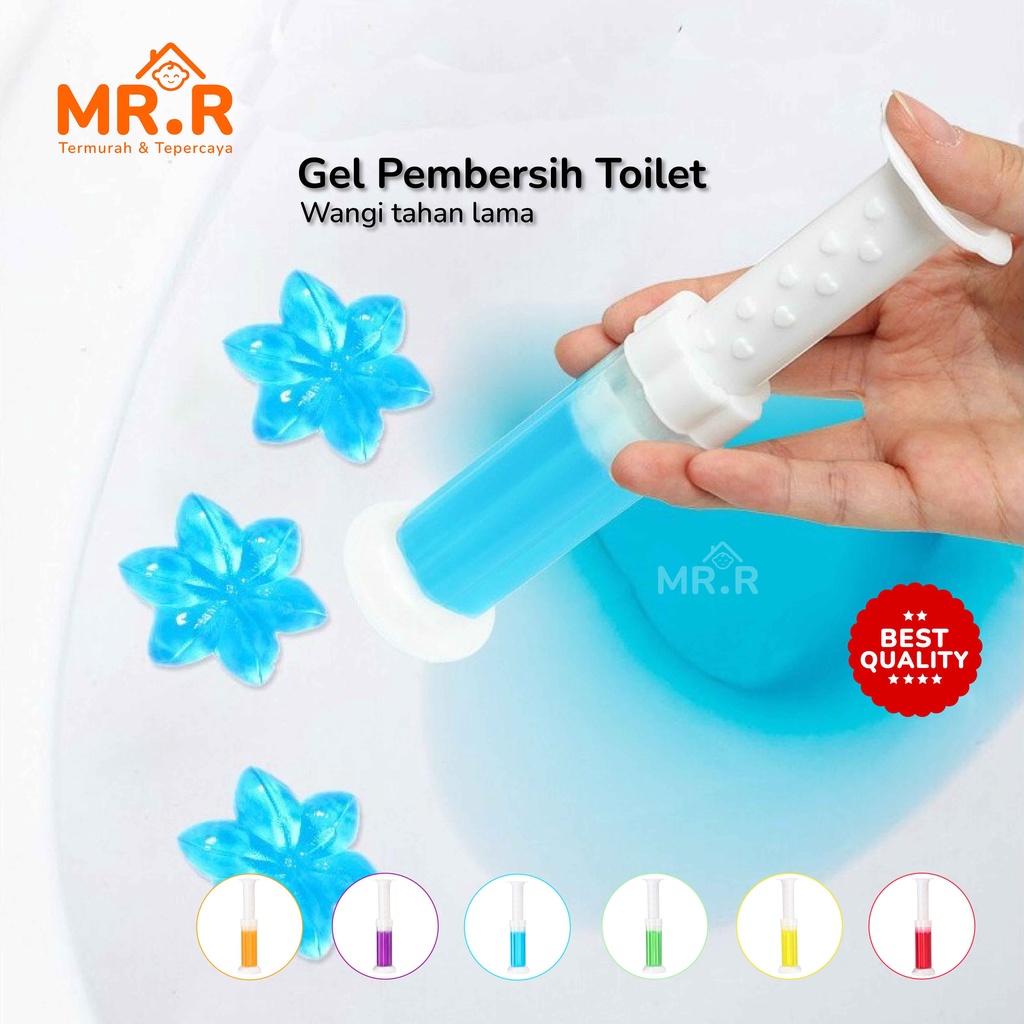 Gel Pengharum Kloset Closet Duduk Jongkok Berdiri Wastafel Gel Pembersih Toilet Kamar Mandi 6 Varian