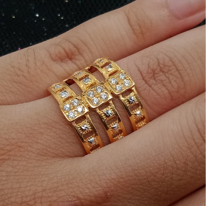 Cincin Emas 17 K - 4.1gr Kadar 750 - 2654