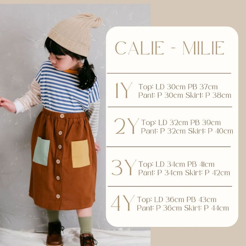 Heyminime Milie Set Girl - Setelan Anak