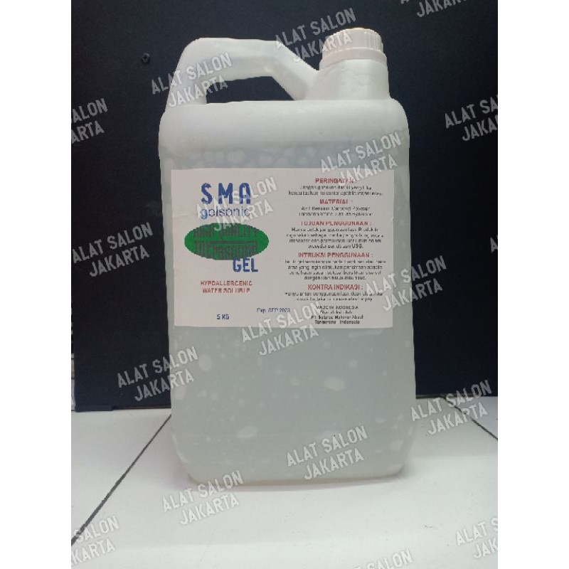 Gel IPL Gel Hifu Gel RF Gel Ultrasound Gel Ultrasonic Aquasonic 5liter untuk wajah dan badan