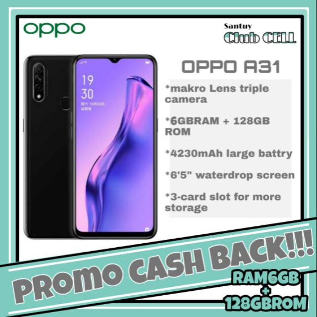 OPPO A31 RAM 6GB