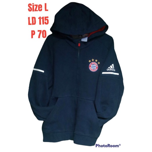 Zip Hoodie Adidas Bayern Munich Second