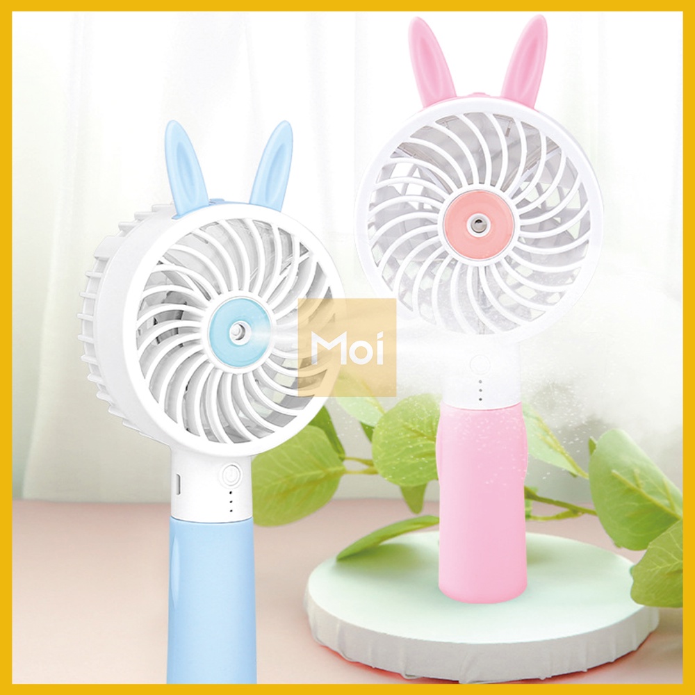 Mini Fan Nano Spray / Kipas Angin Portable Spray Bentuk Kelinci