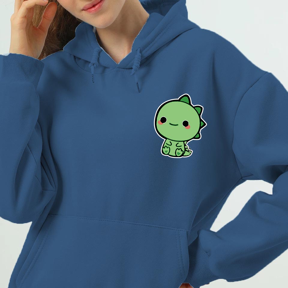 Lilipop.id Sweater Wanita Dino Hoodie Jumper