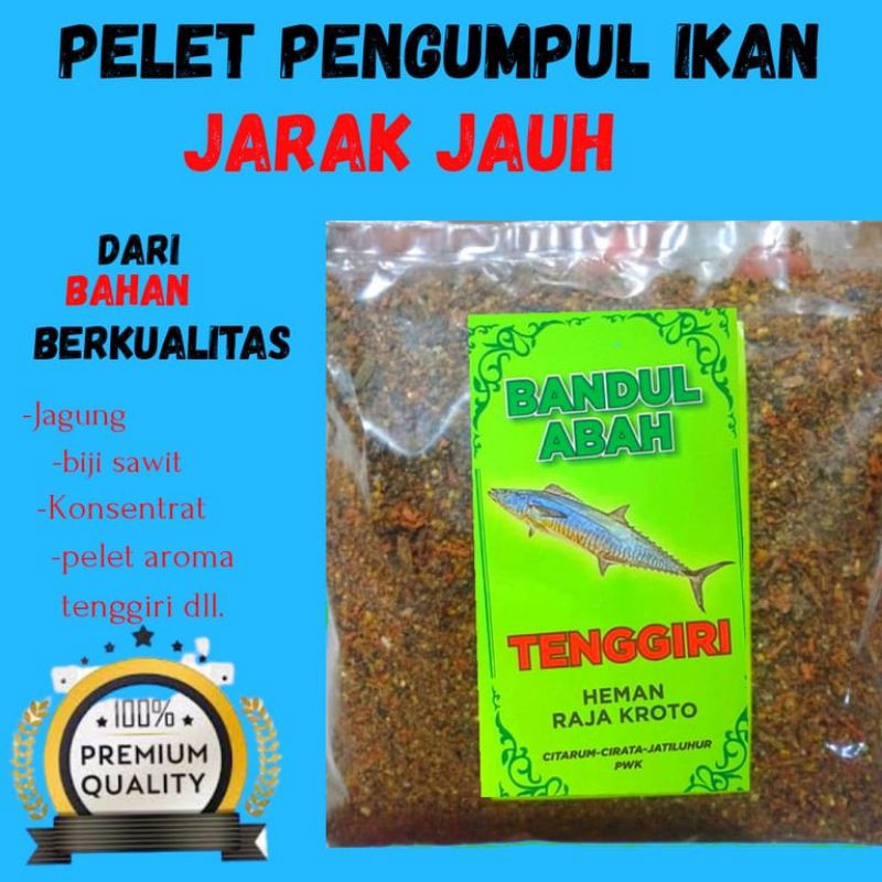 pelet pengumpul ikan bandul abah