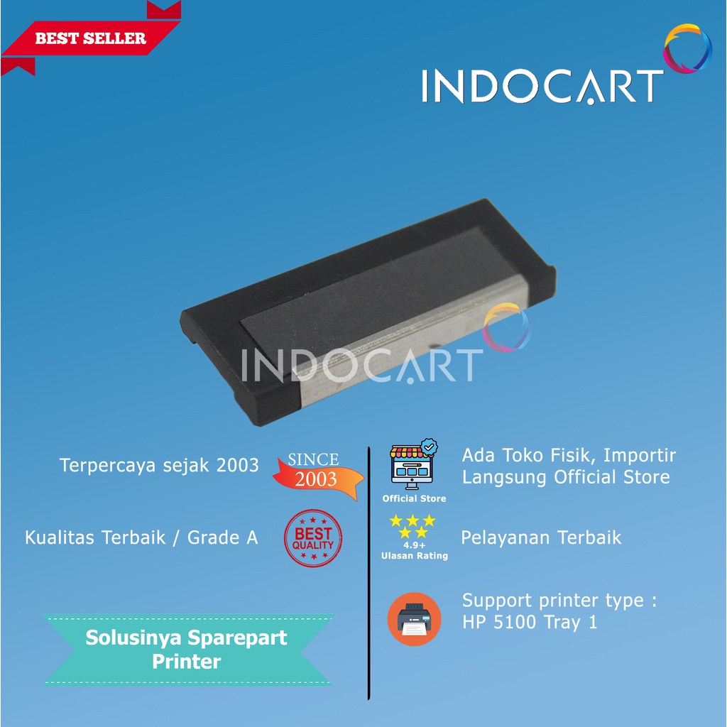 Separation Pad-HP 5100 Tray 1 RF5-4119