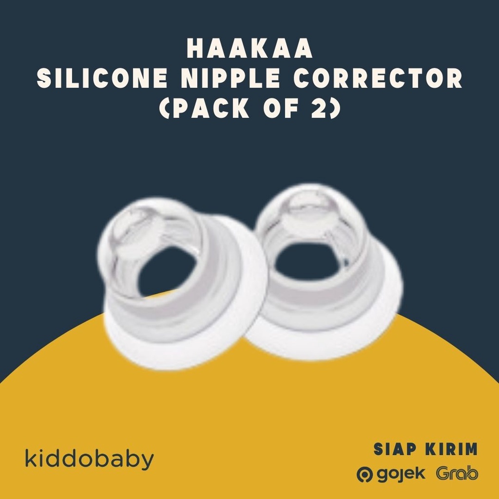 Haakaa Silicone Nipple Corrector (2pack) | Cup Puting